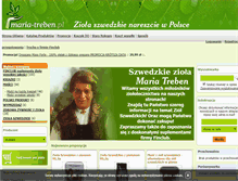 Tablet Screenshot of maria-treben.pl